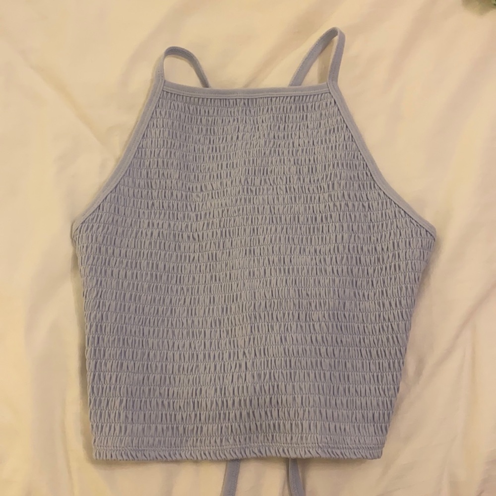 Hollister lace up tank